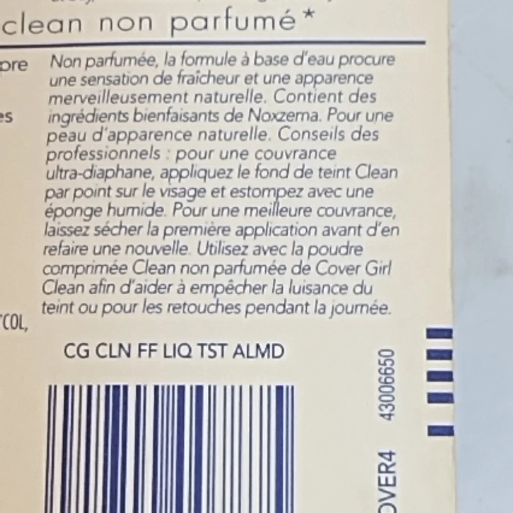 CoverGirl Clean‎ MakeUp Foundation Toasted Almond 270